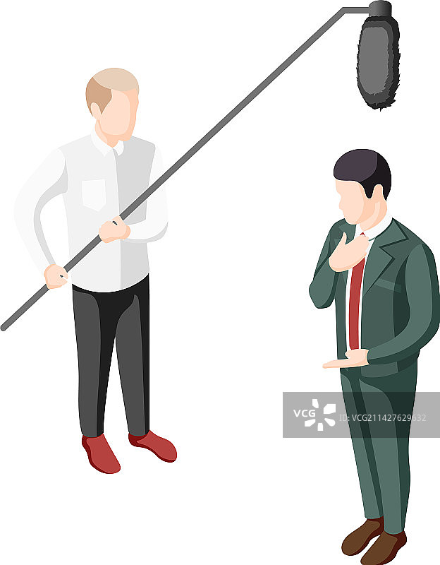 政治人物与麦克风和记者图片素材