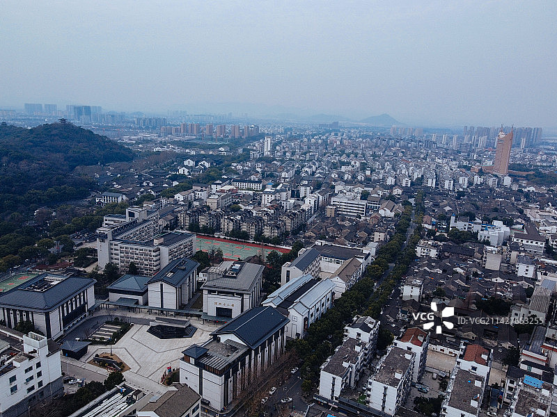 绍兴 解放路 八佰伴 蕺山公园  胜利路 绍兴城市广场 绍兴大剧院图片素材