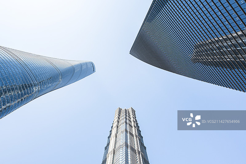 上海浦东陆家嘴现代城市建筑景观图片素材