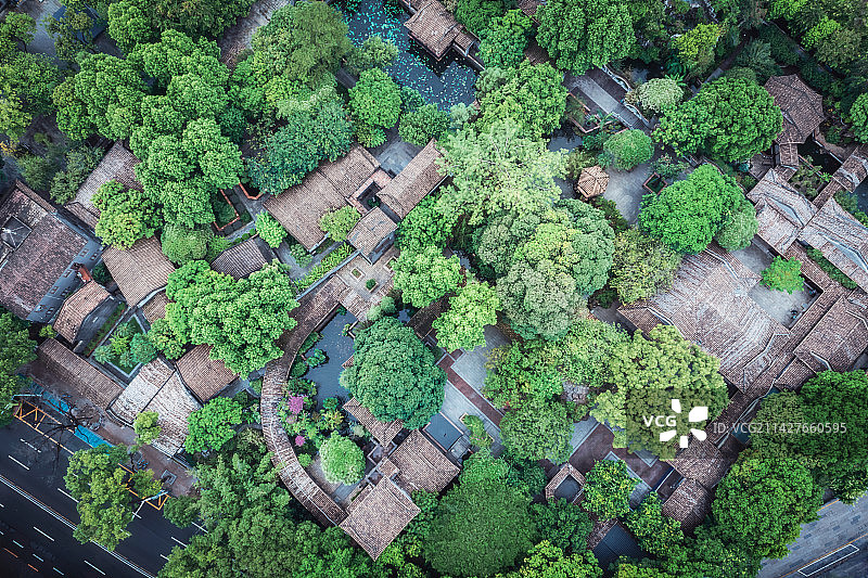 岭南四大名园-顺德清晖园图片素材