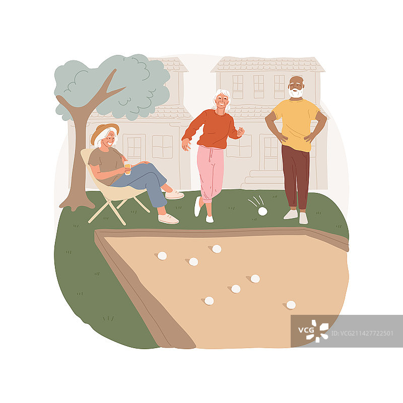 地滚球隔离卡通图片素材