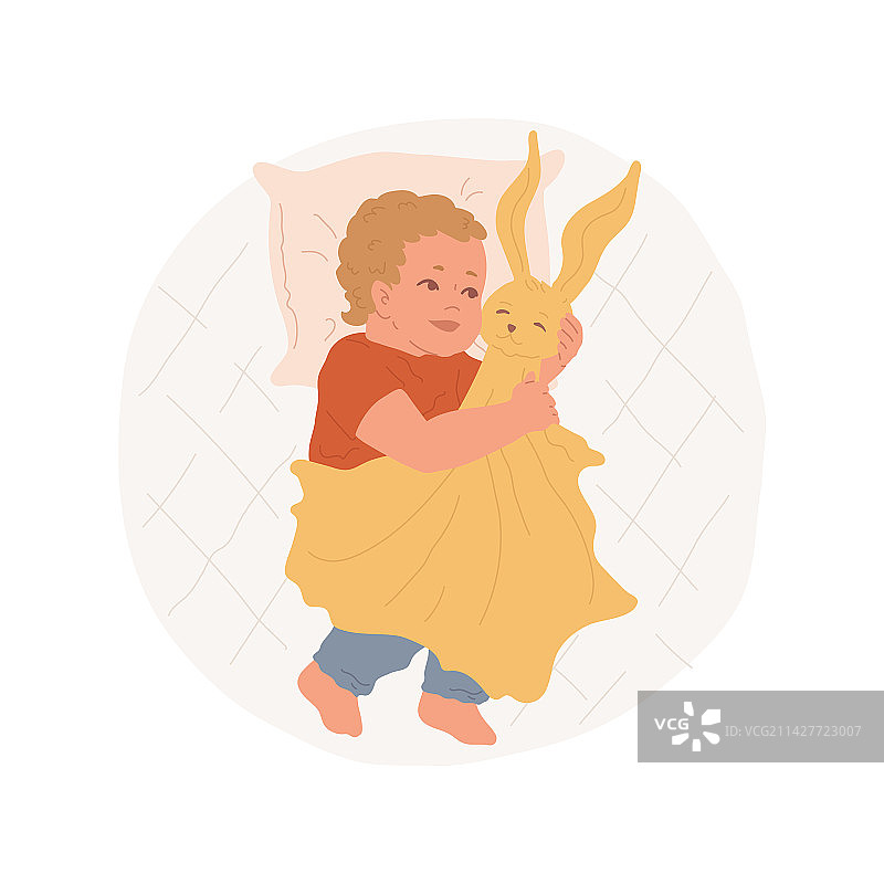 卡通安全毯隔离图片素材