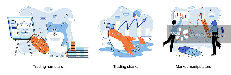 股市操纵分析图片素材