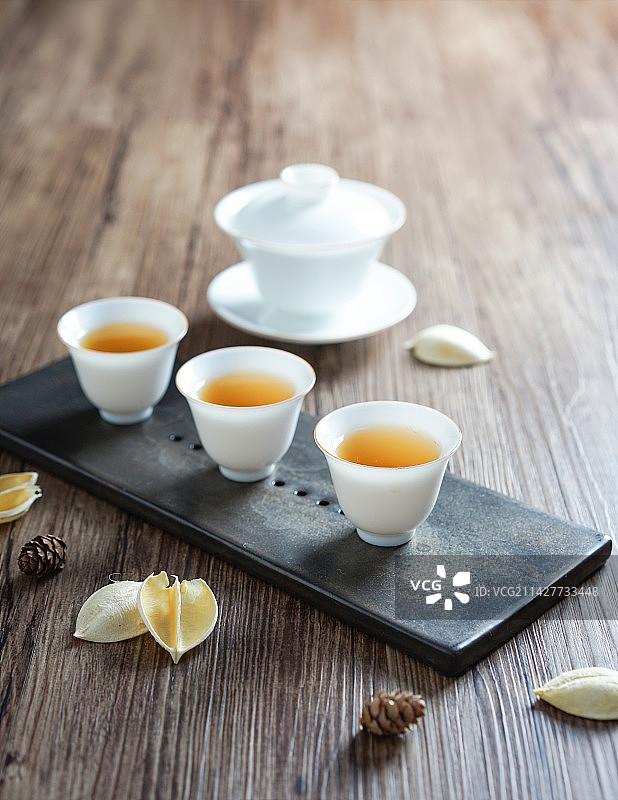 茶道丨茶叶冲泡场景图片素材