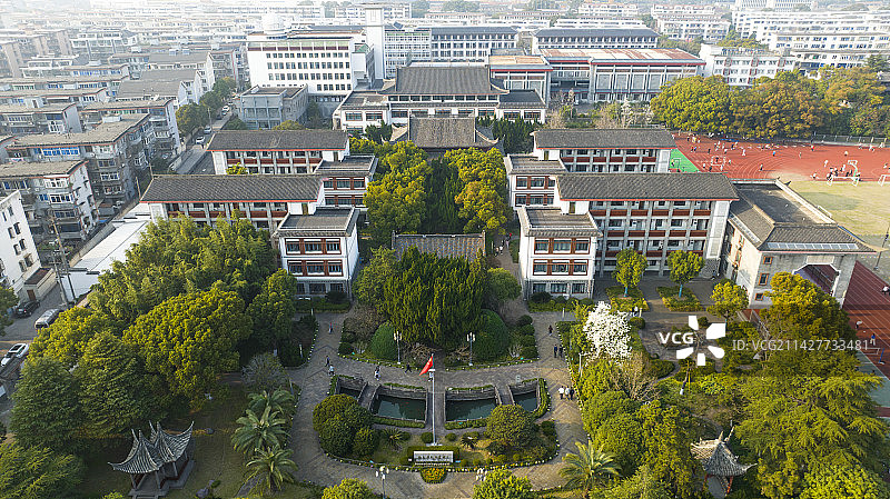 宁波市镇海中学图片素材