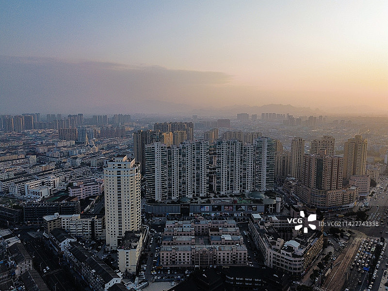 龙港市 瓯南大桥 龙港外滩 红日海景 龙港医院 龙港一中 文卫路图片素材
