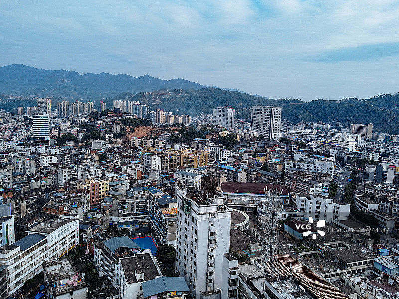 福安市 解放西路 广电大厦 富春公园 华兴大厦 春阳路 东百广场 富阳大桥图片素材