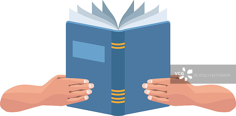 读者手中的书图片素材