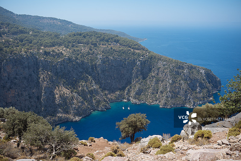土耳其费特希耶蝴蝶谷图片素材