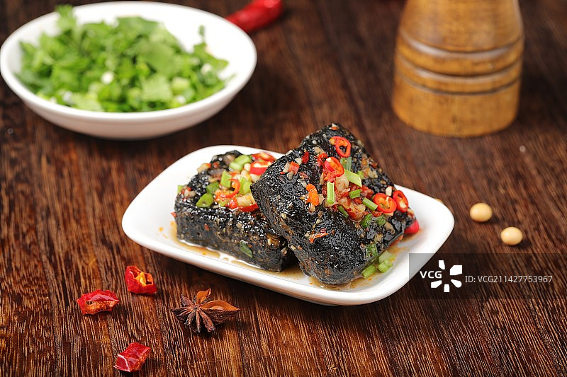 美味的臭豆腐图片素材