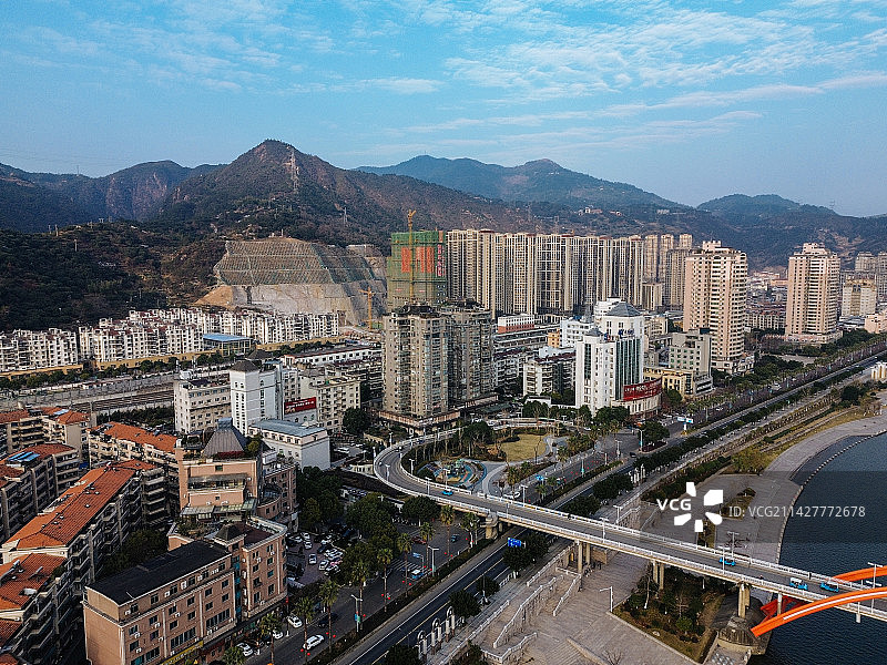 青田县 大鹤大桥 青田县图书馆 瓯冮 刘基广场 江湾大厦 易售楼图片素材