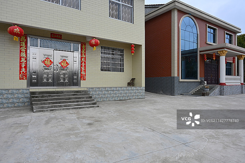 新农村房子房屋建筑图片素材