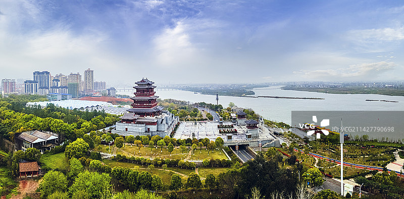 江西抚州拟岘台图片素材