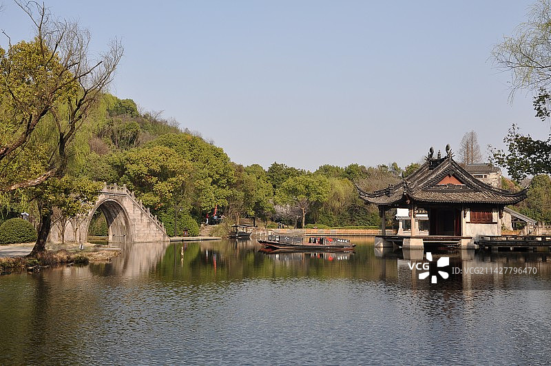 浙江绍兴柯岩风景区图片素材