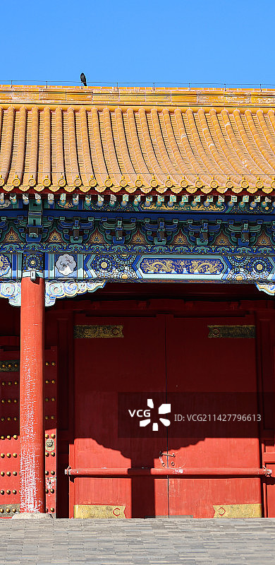 北京故宫春季风光图片素材