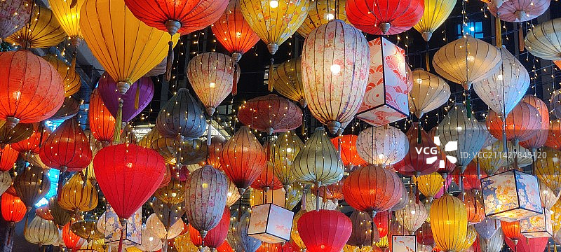 重庆弹子石老街灯笼图片素材