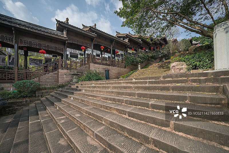 安居古城图片素材