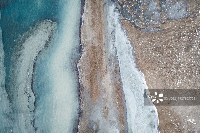 冬季卡拉库里湖图片素材