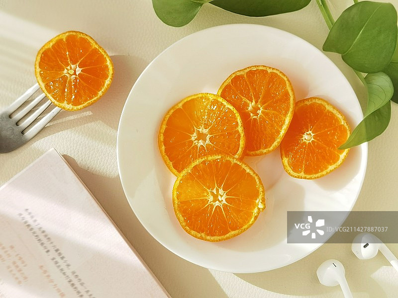 静物桔子图片素材