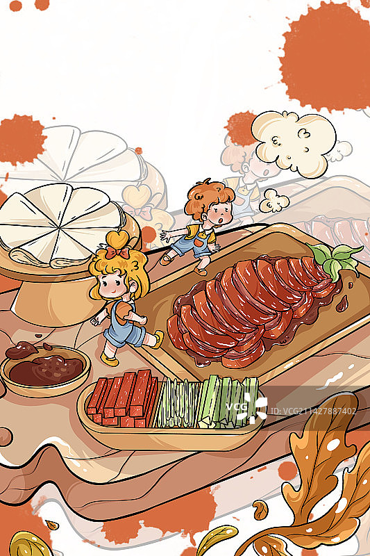 北京烤鸭图片素材