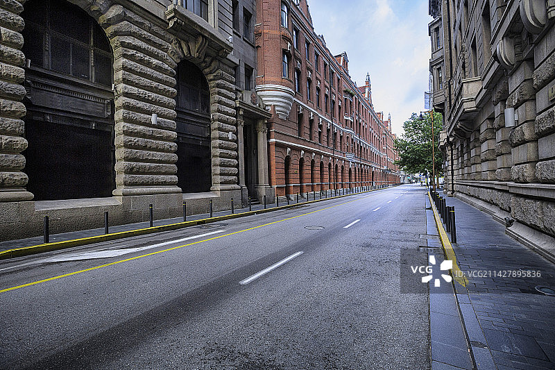 上海外滩汽车广告背景图图片素材