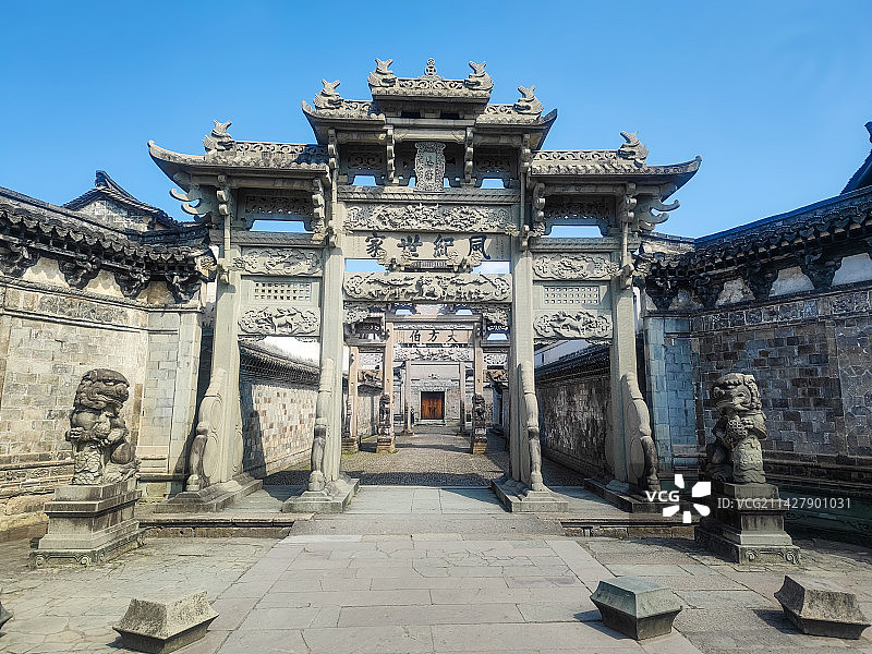 金华市东阳市卢宅景区图片素材