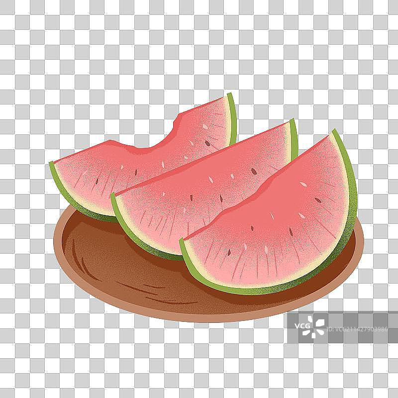 夏季西瓜素材图片素材