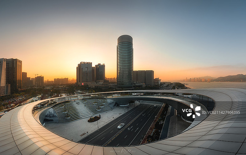 温州城市阳台图片素材