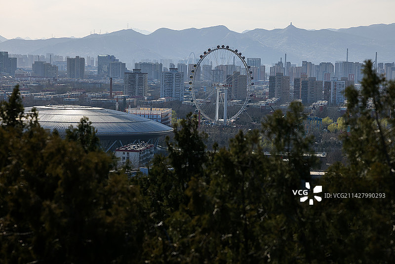 北京八角游乐园图片素材