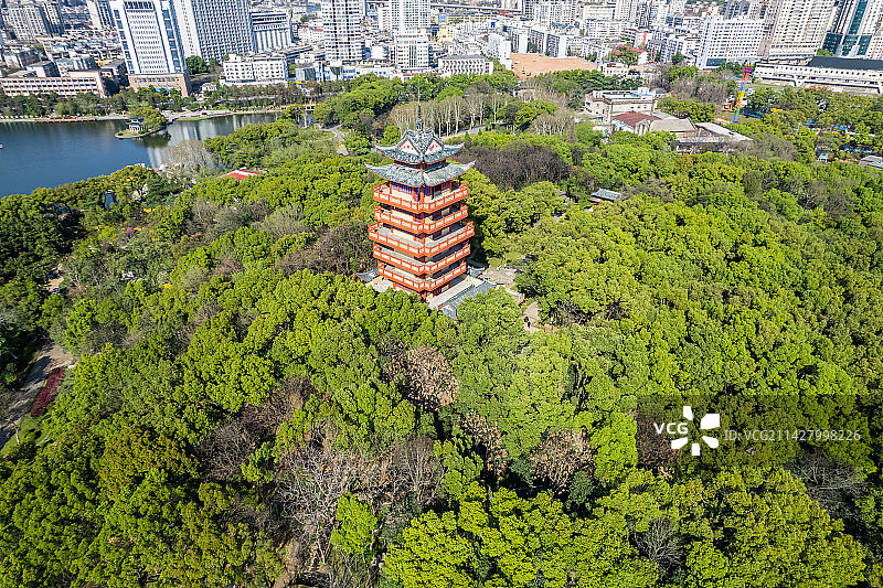 中国湖南省株洲市神农公园图片素材