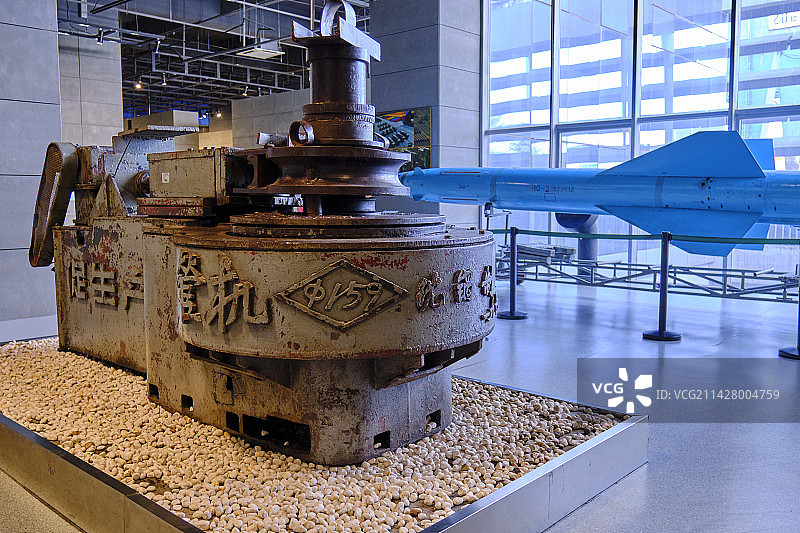沈阳中国工业博物馆工厂重型机器工业设备图片素材