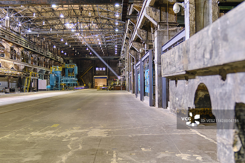 沈阳中国工业博物馆工厂重型机器工业设备图片素材