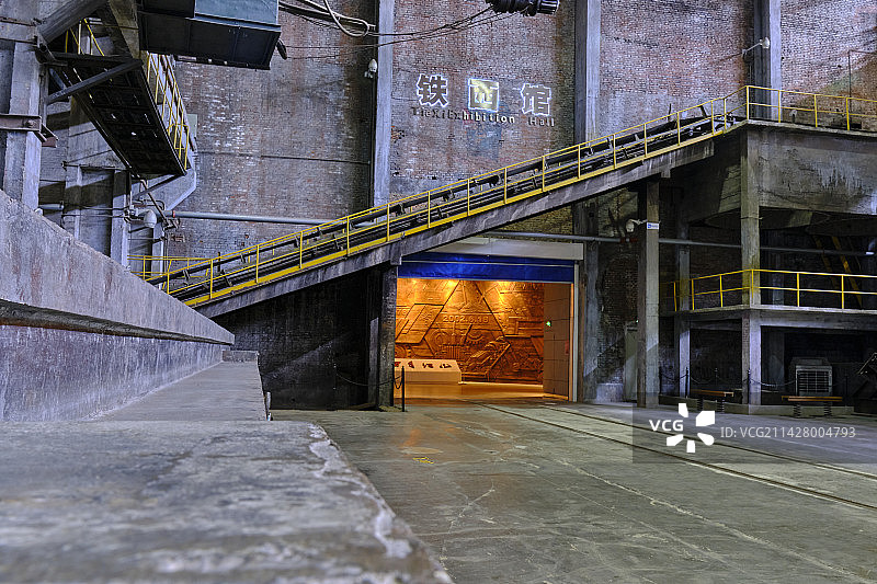 沈阳中国工业博物馆工厂重型机器工业设备图片素材