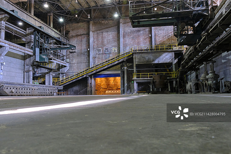 沈阳中国工业博物馆工厂重型机器工业设备图片素材