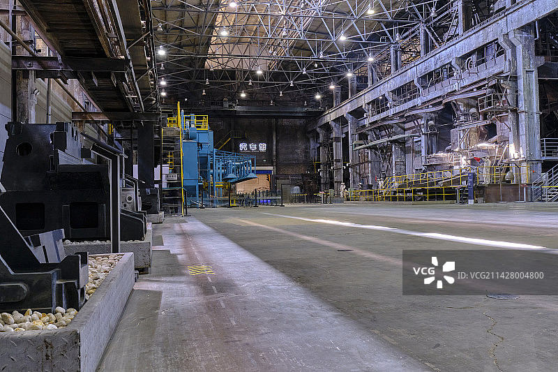 沈阳中国工业博物馆工厂重型机器工业设备图片素材