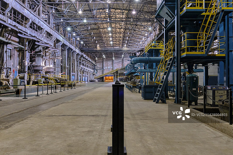 沈阳中国工业博物馆工厂重型机器工业设备图片素材