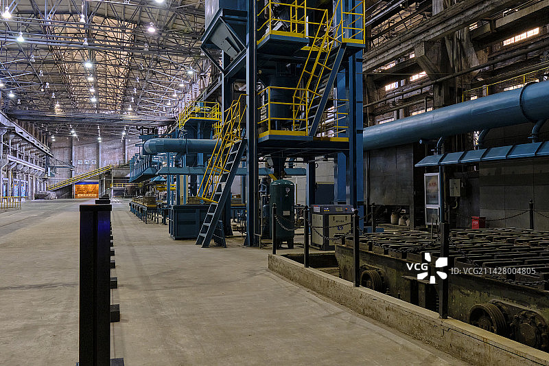 沈阳中国工业博物馆工厂重型机器工业设备图片素材