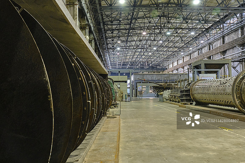 沈阳中国工业博物馆工厂重型机器工业设备图片素材