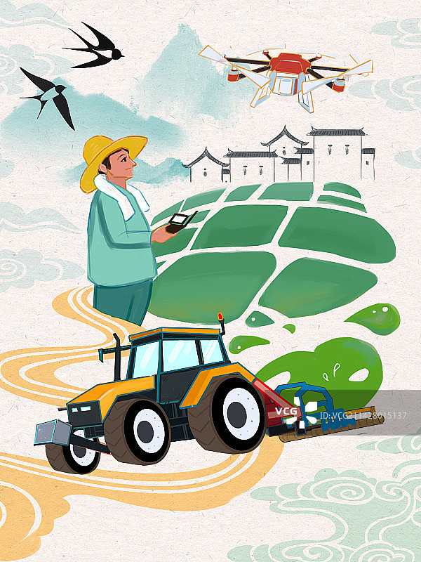 新农村科技农业图片素材