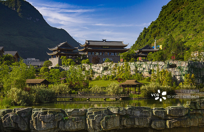 中国傩城图片素材