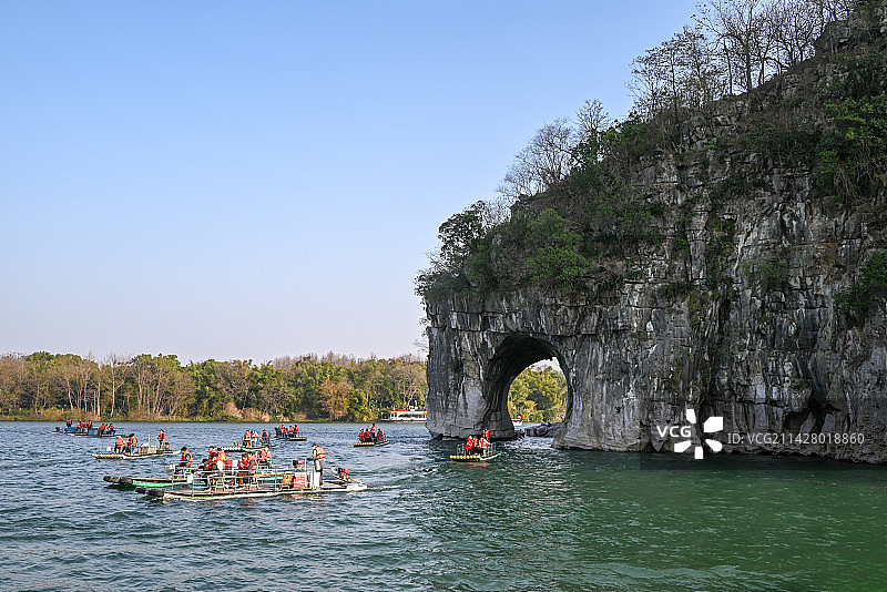 广西桂林象山公园风景图片素材