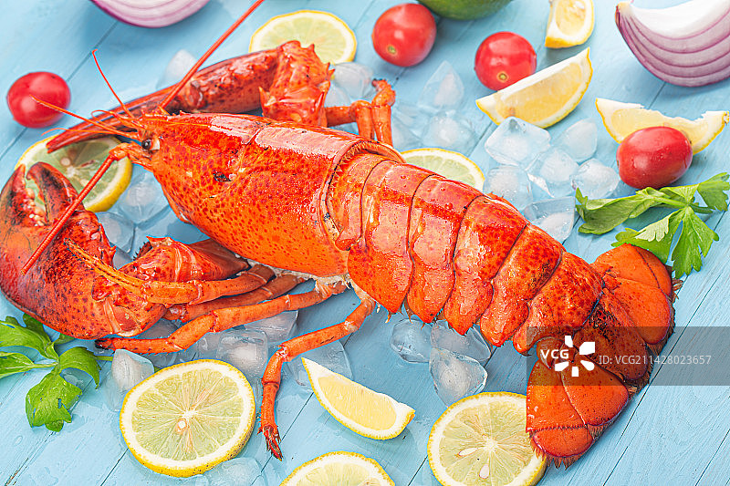波士顿龙虾图片素材