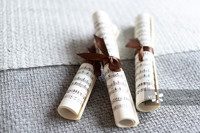 小提琴乐谱图片素材