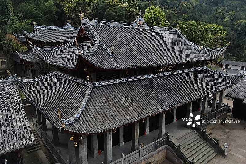 重庆铜梁巴岳山巴岳寺图片素材