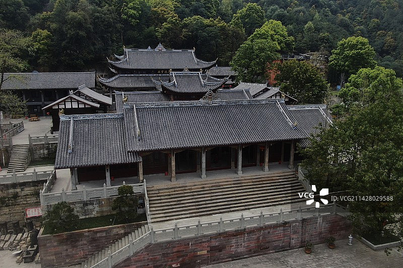 重庆铜梁巴岳山巴岳寺图片素材