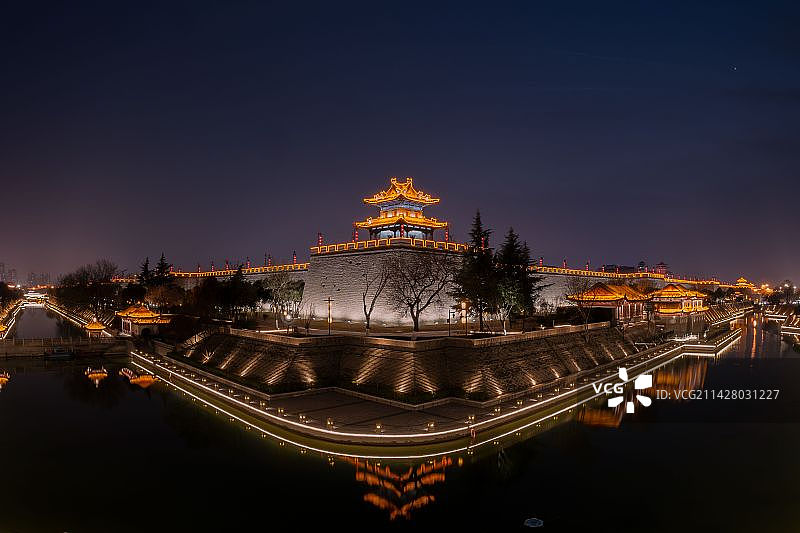 西安角楼图片素材