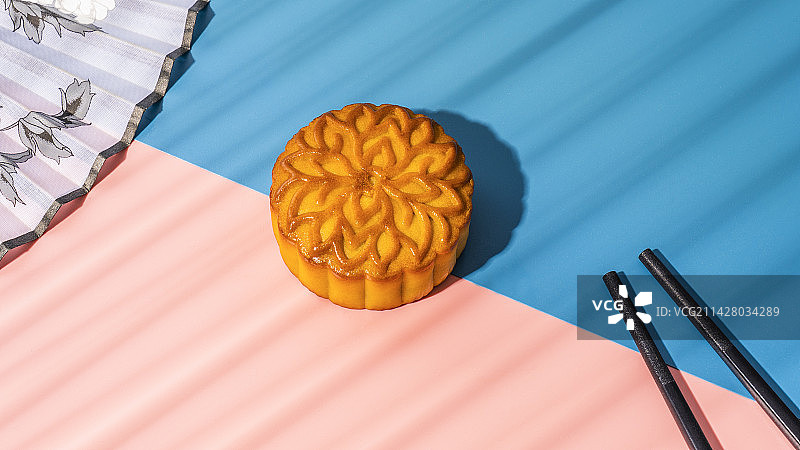 吃•月饼图片素材