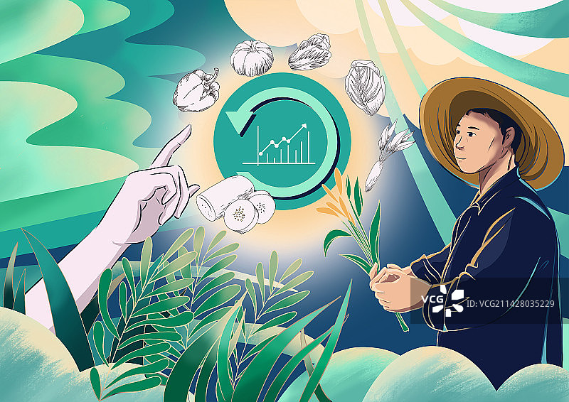 振兴农业图片素材