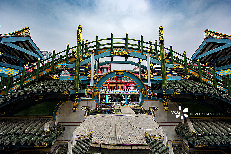 眉山东坡印象水街图片素材