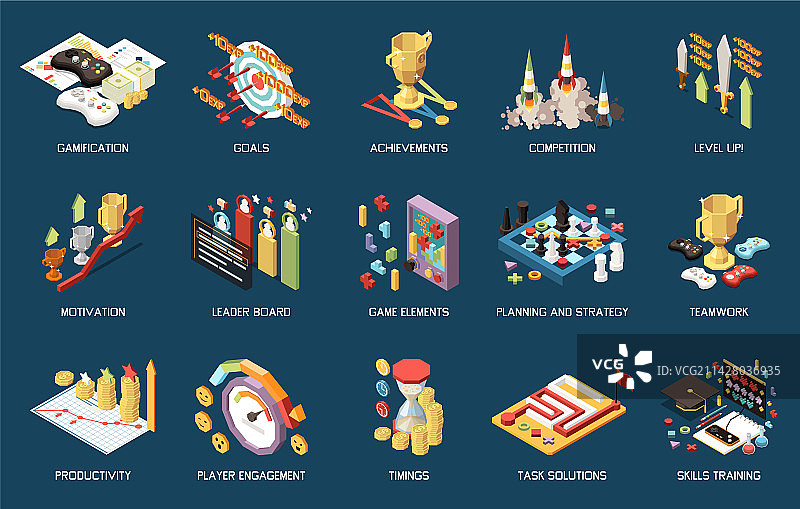 商业游戏化设置图片素材